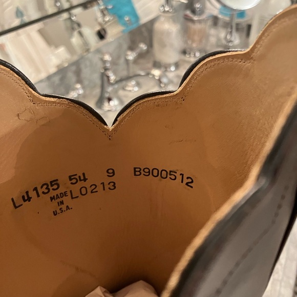 Women’s Lucchese Brown Leather & Alligator Cowboy Boots size 9 - Picture 9 of 10